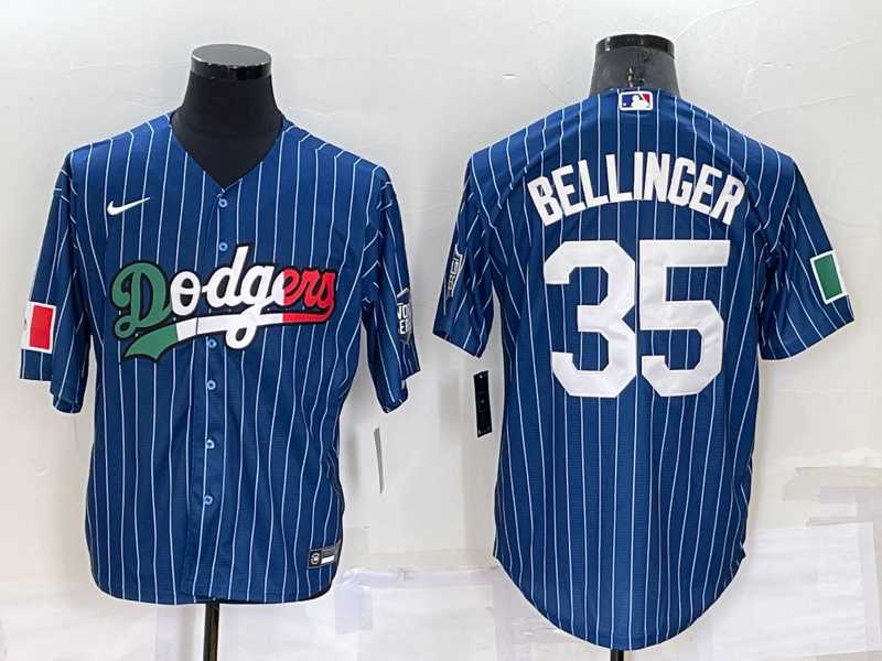 Los Angeles Dodgers #35 Cody Bellinger Navy Blue Pinstripe Mexico 2020 World Series Cool Base Nike Jersey,We sell and wholesale Los Angeles Dodgers #35 Cody Bellinger Navy Blue Pinstripe Mexico 2020 World Series Cool Base Nike Jersey on line form chian!